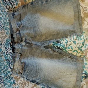 Blue jeans short